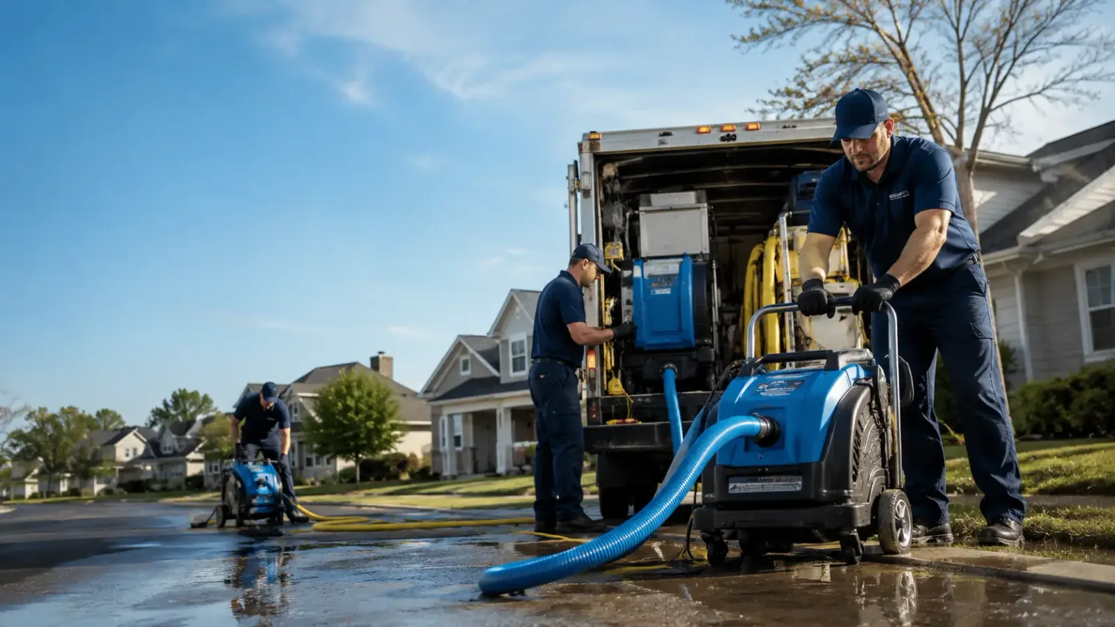 Flood Damage Cleanup in Franklin Furnace, OH